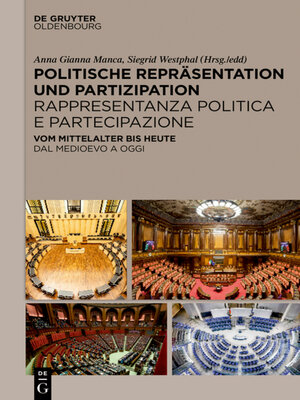 cover image of Politische Repräsentation und Partizipation / Rappresentanza politica e partecipazione